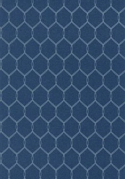 Anna French Leland Trellis Navy AT79150