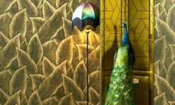 ARTE Bird Of Paradise Gold-97571 7 ARTE Bird Of Paradise Gold-97571 -Trendy Wanddecoratie Wereld arte arte bird of paradise gold 97571 2