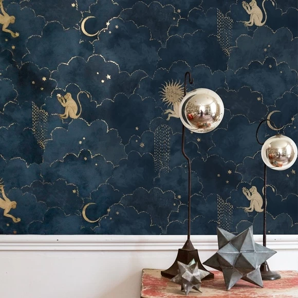 Au Fil Des Couleurs Stars And Monkeys AFDC204 /1 4 Au Fil Des Couleurs Stars And Monkeys AFDC204 /1 - Afbeelding 2