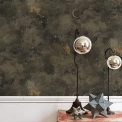 Au Fil Des Couleurs Stars And Monkeys AFDC204 /4 -Trendy Wanddecoratie Wereld au fil des couleurs au fil des couleurs stars and 5