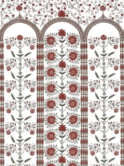 Braquenié Les Arcades Albertine Rouge - BP348001