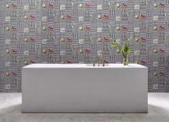 Cole And Son Frutta E Geometrico - 123/6030 -Trendy Wanddecoratie Wereld cole and son cole and son frutta e geometrico 123 9