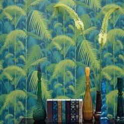 Cole And Son Palm Jungle 112/1001 -Trendy Wanddecoratie Wereld cole and son cole and son palm jungle 112 1001 1