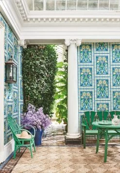 Cole And Son Triana 117/5014 9 Cole And Son Triana 117/5014 -Trendy Wanddecoratie Wereld cole and son cole and son triana 117 5014 3