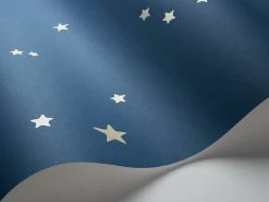Stars Midnight Blue 103/3017 -Trendy Wanddecoratie Wereld cole and son stars midnight blue 103 3017 2