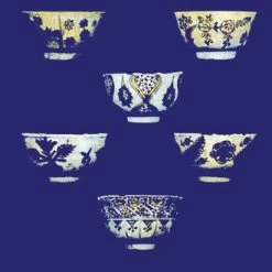 Elitis Le Bleu Thé Wallpaper Panel DM86404