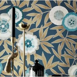 Harlequin Komovi Azalea/Gilver - 112161 -Trendy Wanddecoratie Wereld harlequin harlequin komovi azalea gilver 112161 2