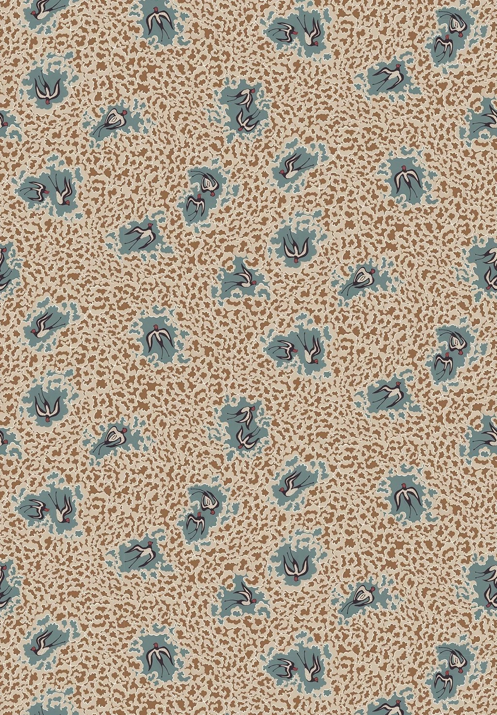 Josephine Munsey Bea's Swallows Alma And Osney Blue - JMW-102001 3 Josephine Munsey Bea's Swallows Alma And Osney Blue - JMW-102001