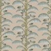 Josephine Munsey Palm Stripe Edge Sand - JMW-101531 -Trendy Wanddecoratie Wereld josephine munsey josephine munsey palm stripe edge