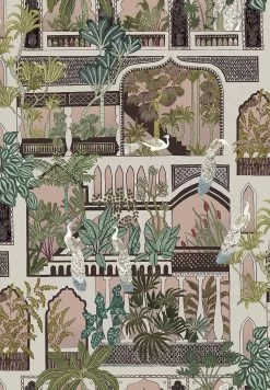 Josephine Munsey Peacock Arches Blush Pink - JMW-101101