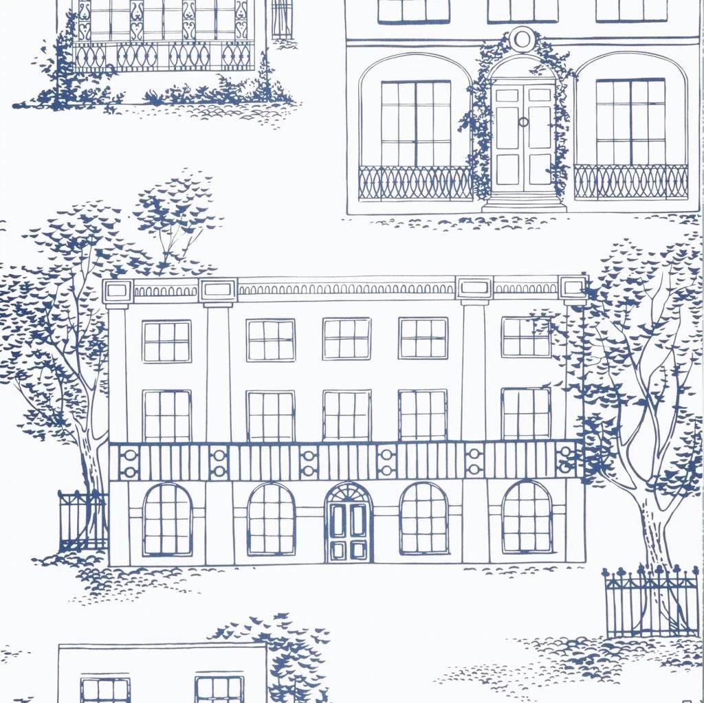 Little Greene Hampstead Middenblauw - 0288HAMIDBL 6 Little Greene Hampstead Middenblauw - 0288HAMIDBL - Afbeelding 4