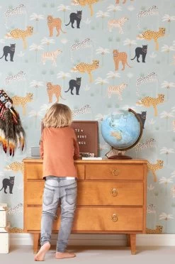 Majvillan Black Panther Twilight Blue - 134-02 7 Majvillan Black Panther Twilight Blue - 134-02 -Trendy Wanddecoratie Wereld majvillan majvillan black panther twilight blue 13 2