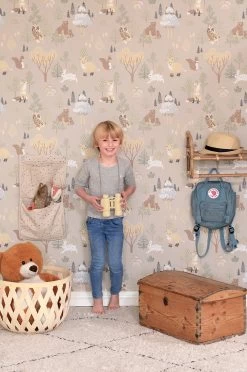 Majvillan Deep Forest Soft Beige - 145-03 7 Majvillan Deep Forest Soft Beige - 145-03 -Trendy Wanddecoratie Wereld majvillan majvillan deep forest soft beige 145 03 2