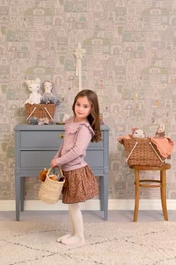 Majvillan Dollhouse Soft Lilac - 147-02 -Trendy Wanddecoratie Wereld majvillan majvillan dollhouse soft lilac 147 02 2