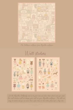 Majvillan Dollhouse Wool White - 147-01 -Trendy Wanddecoratie Wereld majvillan majvillan dollhouse wool white 147 01 3