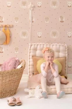 Majvillan Hearts Dusty Warm Pink - 148-01 -Trendy Wanddecoratie Wereld majvillan majvillan hearts dusty warm pink 148 01 3