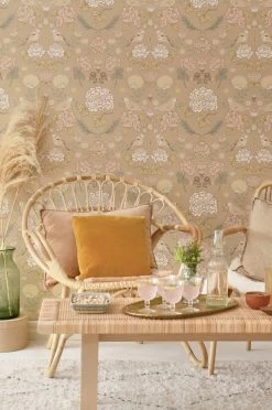 Majvillan June Honey Beige - 136-03 -Trendy Wanddecoratie Wereld majvillan majvillan june honey beige 136 03 2