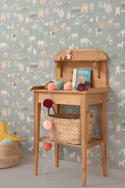 Majvillan My Farm Stone Blue - 127-02 -Trendy Wanddecoratie Wereld majvillan majvillan my farm stone blue 127 02 2