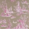 Manuel Canovas Jardin Du Luxembourg Trianon Manganese 3066/02 -Trendy Wanddecoratie Wereld manuel canovas manuel canovas jardin du luxembourg