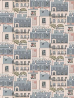 Manuel Canovas Les Toits Parijs Vert De Gris 3082/01