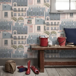 Manuel Canovas Les Toits Parijs Vert De Gris 3082/01 9 Manuel Canovas Les Toits Parijs Vert De Gris 3082/01 -Trendy Wanddecoratie Wereld manuel canovas manuel canovas les toits parijs ver 3