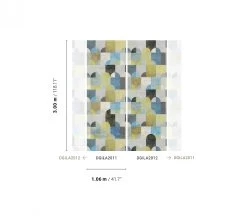 Masureel Arc Lime - DGILA2011 -Trendy Wanddecoratie Wereld masureel masureel arc lime dgila2011 2