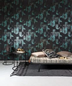 Masureel Mask Jungle - TRI303 -Trendy Wanddecoratie Wereld masureel masureel mask jungle tri303 2