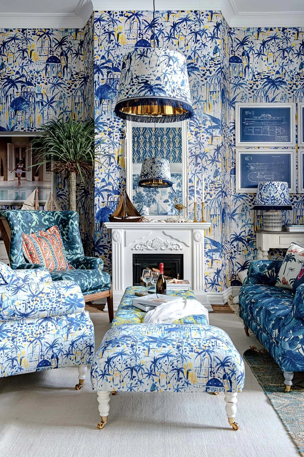 Mind The Gap Rhodes Mural - WP20570 4 Mind The Gap Rhodes Mural - WP20570 - Afbeelding 2