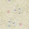 Morris & Co Larkspur Manilla/Old Rose - 212557 -Trendy Wanddecoratie Wereld morris co morris co larkspur manilla old rose 2125