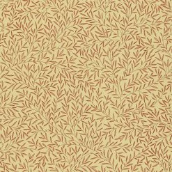 Morris & Co Lily Leaf Red - DMOWLI101