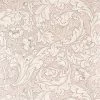 Morris & Co Pure Bachelors Faded Sea Pink - 216553 -Trendy Wanddecoratie Wereld morris co morris co pure bachelors faded sea pink