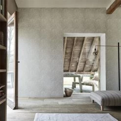 Morris & Co Pure Marigold Black Ink - 216535 -Trendy Wanddecoratie Wereld morris co morris co pure marigold black ink 216535 1