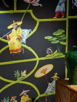 Pierre Frey Les Singes Savants - FP770001 -Trendy Wanddecoratie Wereld pierre frey pierre frey les singes savants fp77000 2