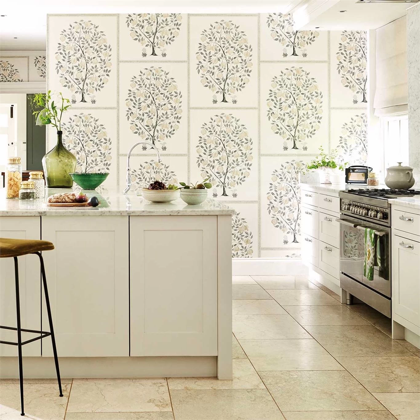 Sanderson Anaar Tree Annato / Blueberry - 216790 4 Sanderson Anaar Tree Annato / Blueberry - 216790 - Afbeelding 2