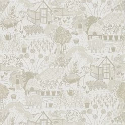 Sanderson The Allotment Linen - 216353