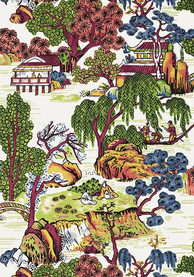 Thibaut Asian Scenic - T75464 3 Thibaut Asian Scenic - T75464