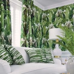 Thibaut Travelers Palm - T10130 -Trendy Wanddecoratie Wereld thibaut thibaut travelers palm t10130 1