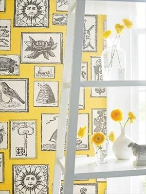 Thibaut Wood Blocks - T64179 4 Thibaut Wood Blocks - T64179 - Afbeelding 2