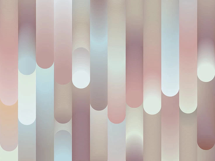 Ronde Muurschildering Paneel M 2910-3 3 Ronde Muurschildering Paneel M 2910-3